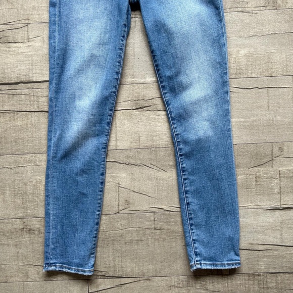 Abercrombie & Fitch The Super Skinny Ankle High Rise Curve Love Jeans 26 2R - Picture 3 of 10